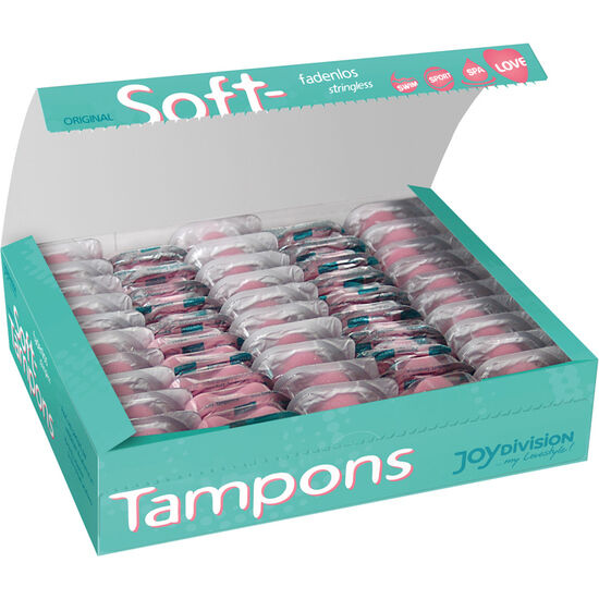 JOYDIVISION SOFT-TAMPONS - TAMPONI MORBIDI ORIGINALI MINI X 50 UNITÀ - Secretroomsexyshop
