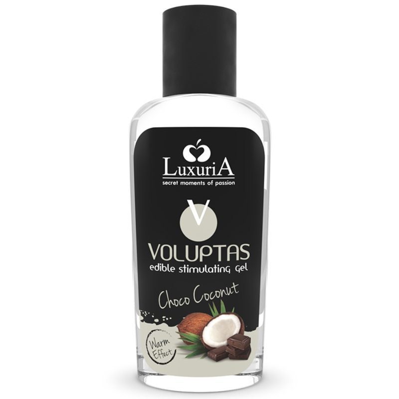 INTIMATELINE LUXURIA - VOLUPTAS EDIBLE MASSAGE GEL WARMING EFFECT - COCONUT AND CREAM 100 ML - 1