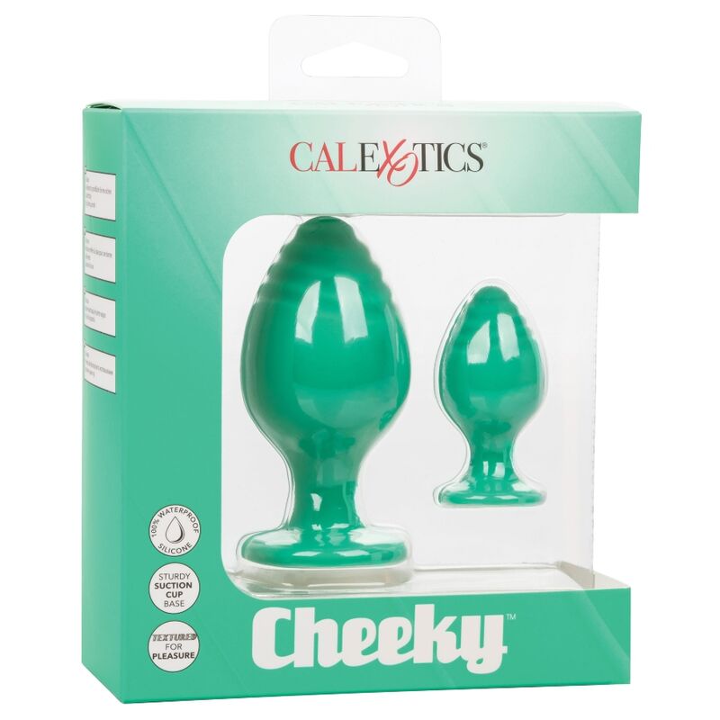 CALEXOTICS - CHEEKY BUTTPLUG GREEN - 5