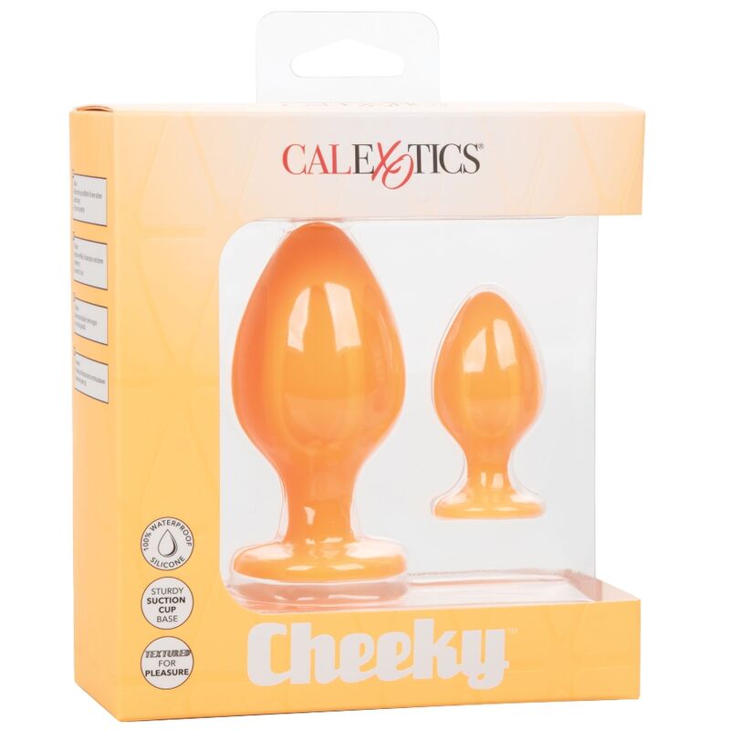 CALEXOTICS - CHEEKY BUTTPLUG ORANGE - 3