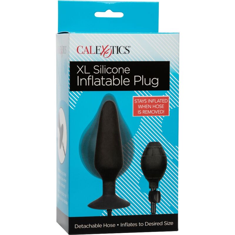 CALEXOTICS - XL SILICONE INFLATABLE PLUG - 5