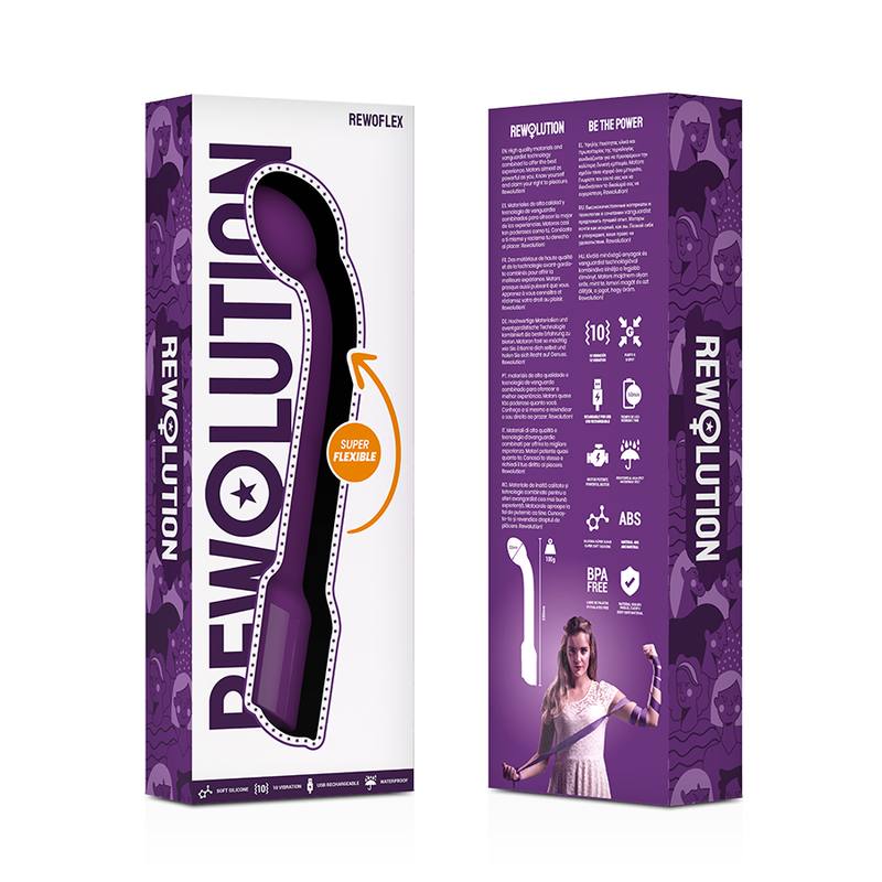 REWOLUTION - REWOFLEX FLEXIBLE G-POINT STIMULATOR VIBRATOR - 7
