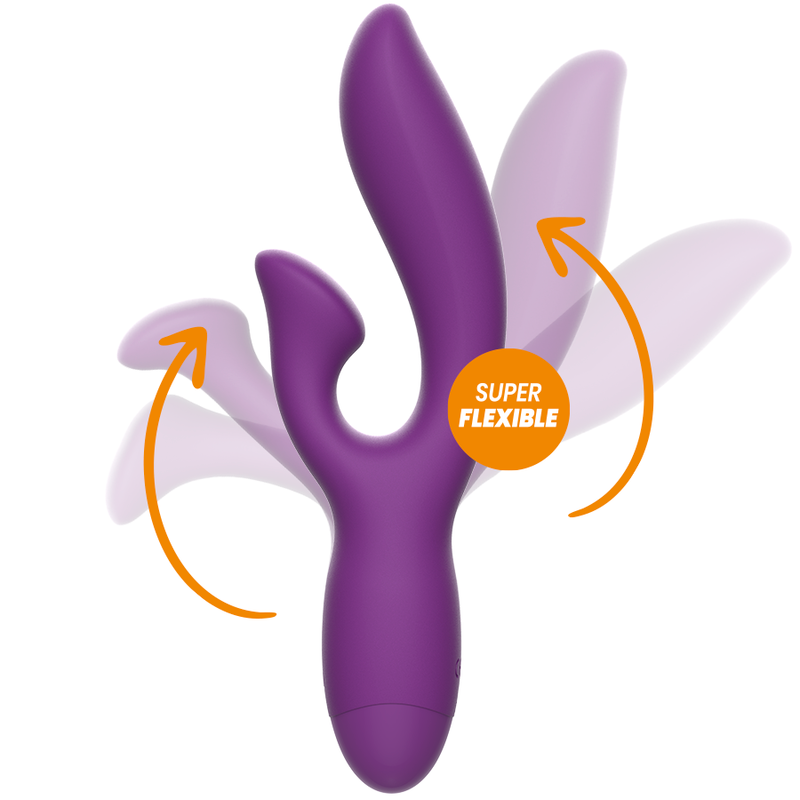 REWOLUTION - REWOFUN FLEXIBLE VIBRATOR WITH RABBIT - 3