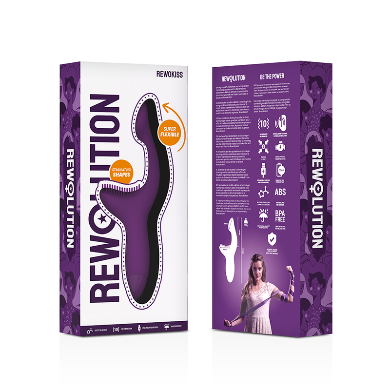 REWOLUTION - REWOKISS VIBRATOR POINT TO STIMULATOR - 4