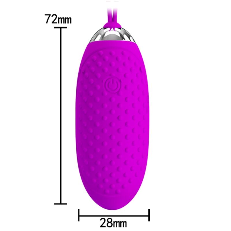 PRETTY LOVE - JOANNA VIBRATING EGG REMOTE CONTROL 12 MODES - 6