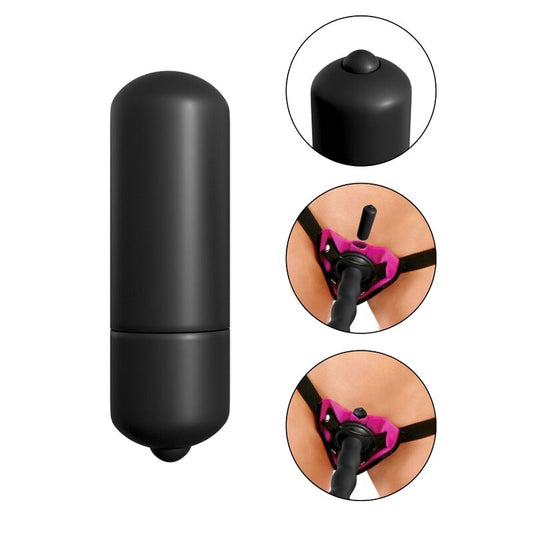 FETISH FANTASY SERIES - SET STRAP-ON VIBRANTE VIOLA. - Secretroomsexyshop