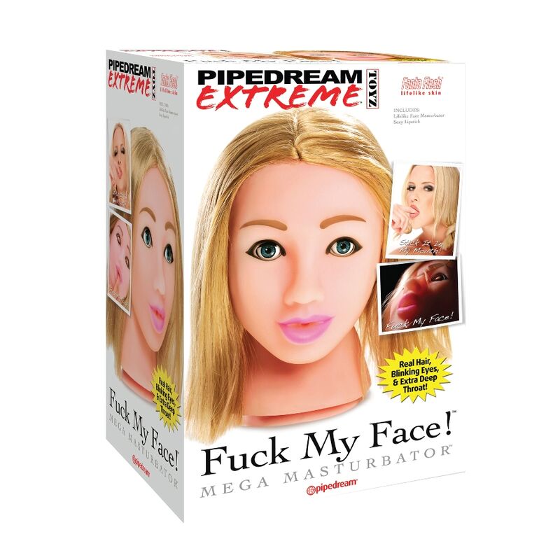 EXTREME TOYZ - FUCK ME MEGA MASTURBATOR BLONDE FACE - 4