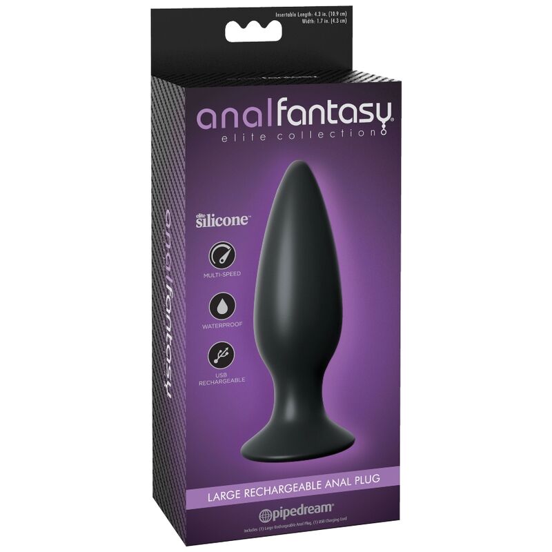 ANAL FANTASY ELITE COLLECTION - RECHARGEABLE ANAL PLUG - 3