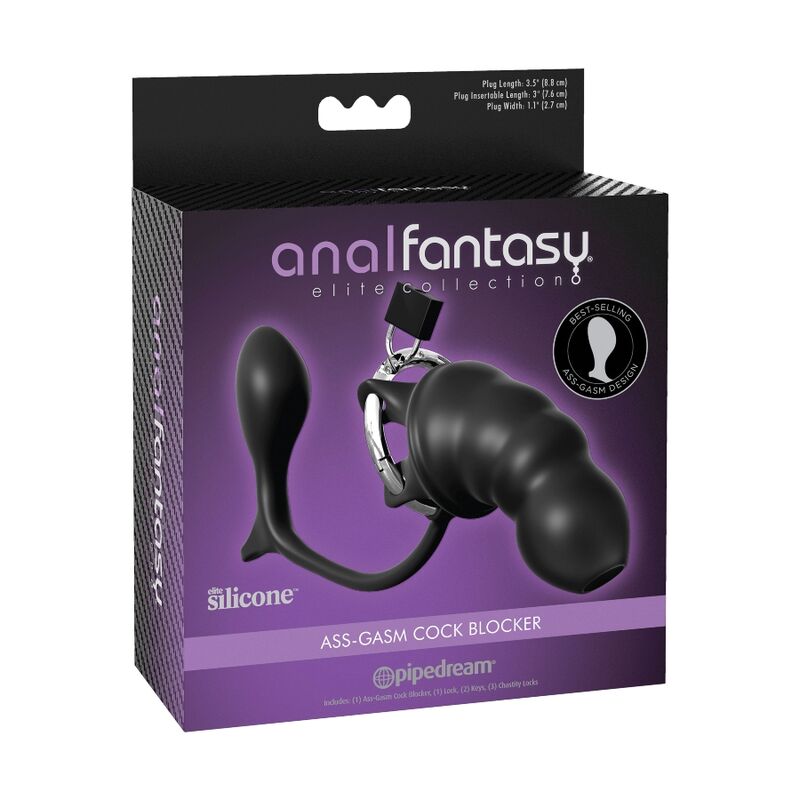 ANAL FANTASY ELITE COLLECTION - ASS-GASM COCK BLOCKER - 3