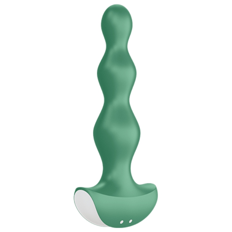 SATISFYER - LOLLI PLUG 2 PLUG VIBRATOR GREY - GREEN - 2