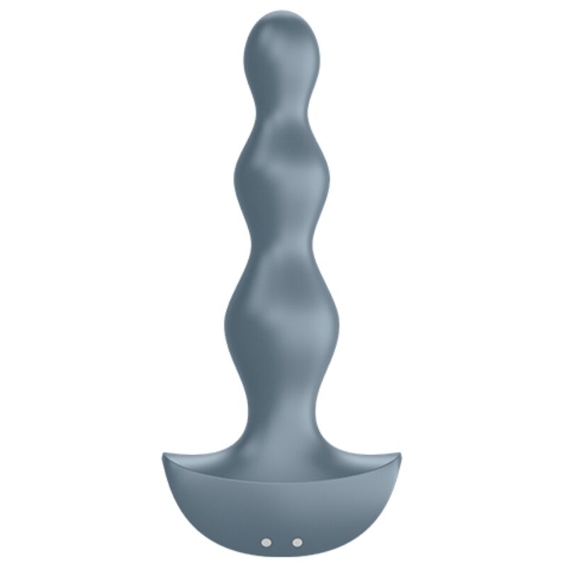 SATISFYER - LOLLI PLUG 2 PLUG VIBRATOR GREY - GREEN - 5