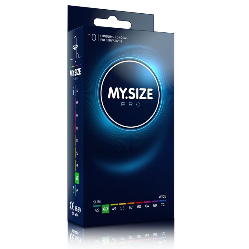 MY SIZE - PRO CONDOMS 47 MM 10 UNITS - 1