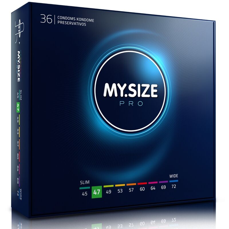 MY SIZE - PRO CONDOMS 47 MM 36 UNITS - 1