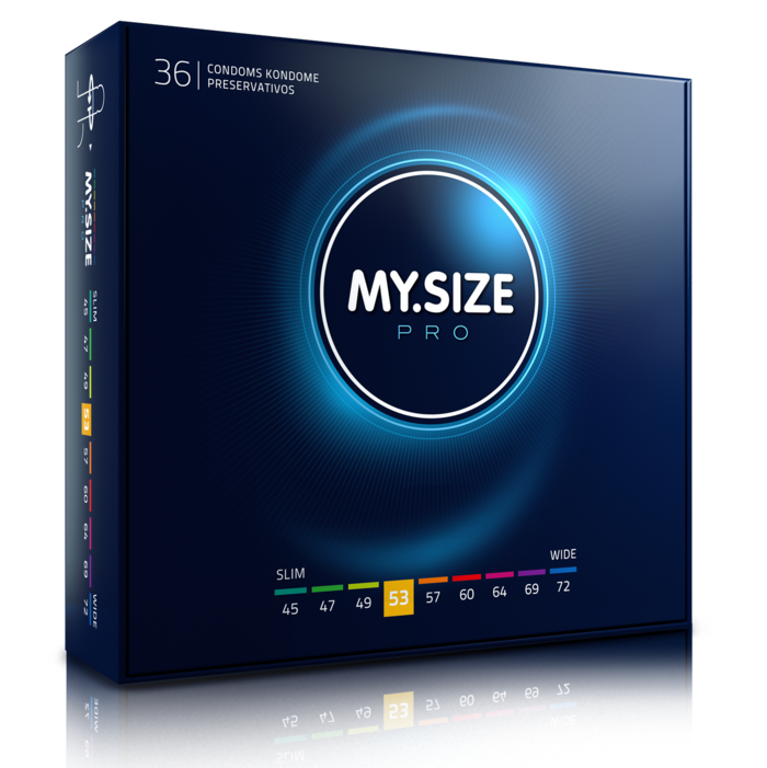 MY SIZE - PRO CONDOMS 53 MM 36 UNITS - 1