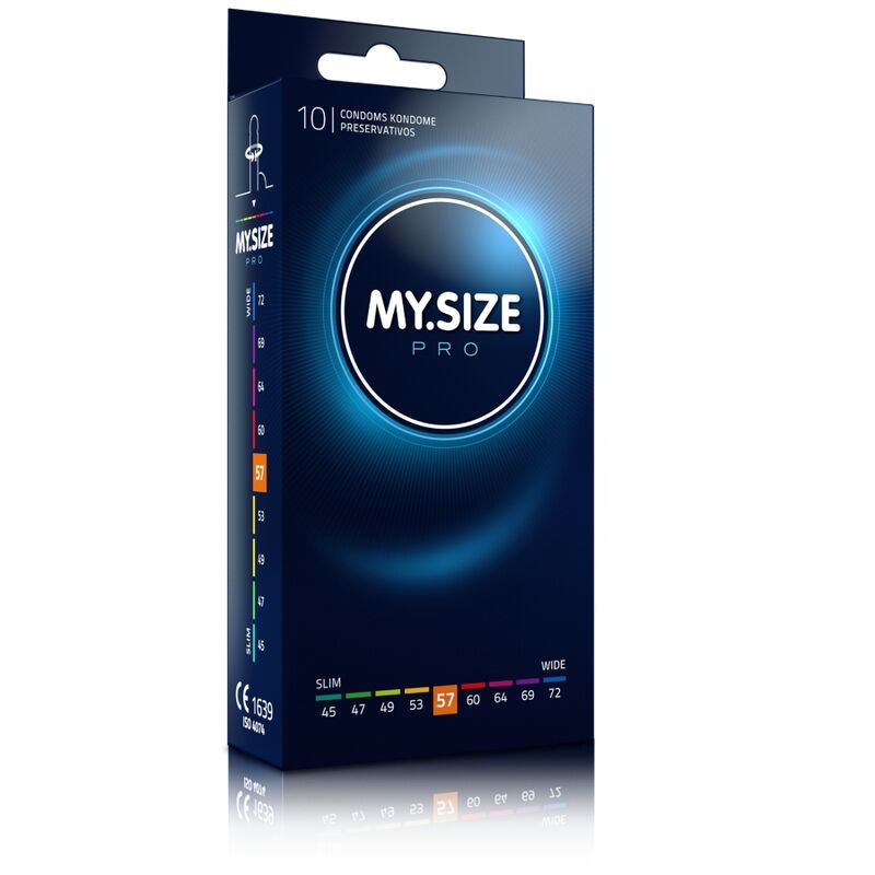 MY SIZE - PRO CONDOMS 57 MM 10 UNITS - 1