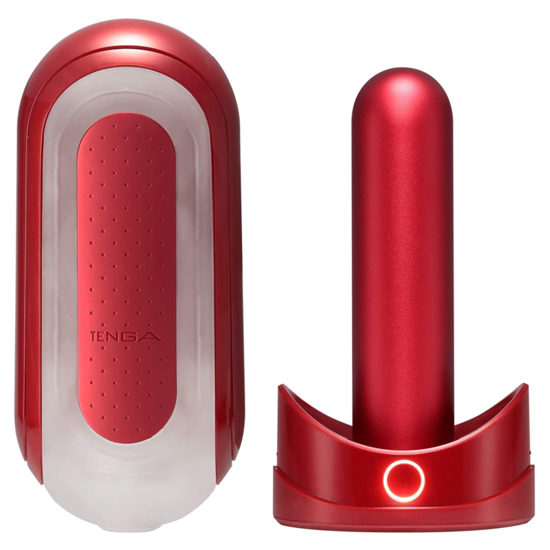 TENGA - FLIP 0 ZERO RED WITH HEATER - 3