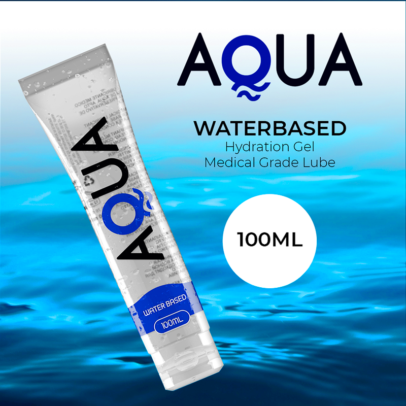 AQUA QUALITY - WATERBASED LUBRICANT 100 ML - 2