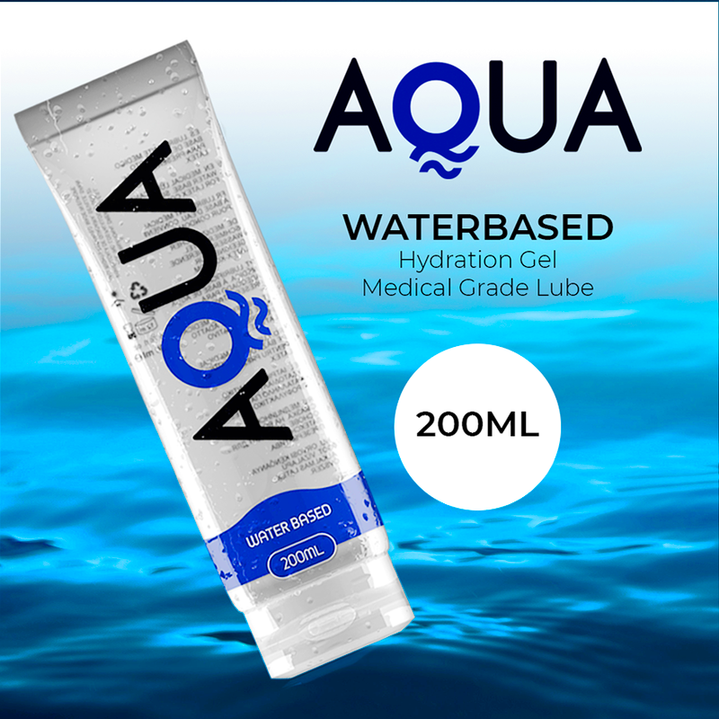 AQUA QUALITY - LUBRICANTE BASE DE AGUA 200 ML - 4