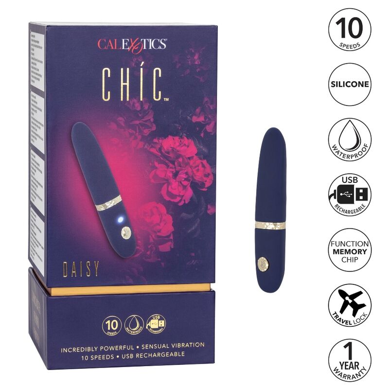 CALEXOTICS - CHIC DAISY MINI MASSAGER - 5
