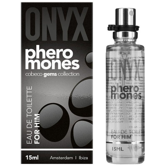 COBECO - ONYX PHEROMONES EAU DE TOILETTE PER LUI 15ML - Secretroomsexyshop