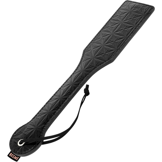 BEGME - Pagaie en cuir vegan édition noire