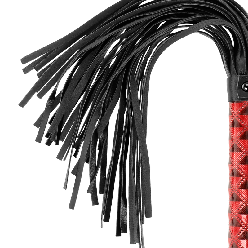 BEGME - FLOGGER EN CUIR VEGAN ÉDITION ROUGE