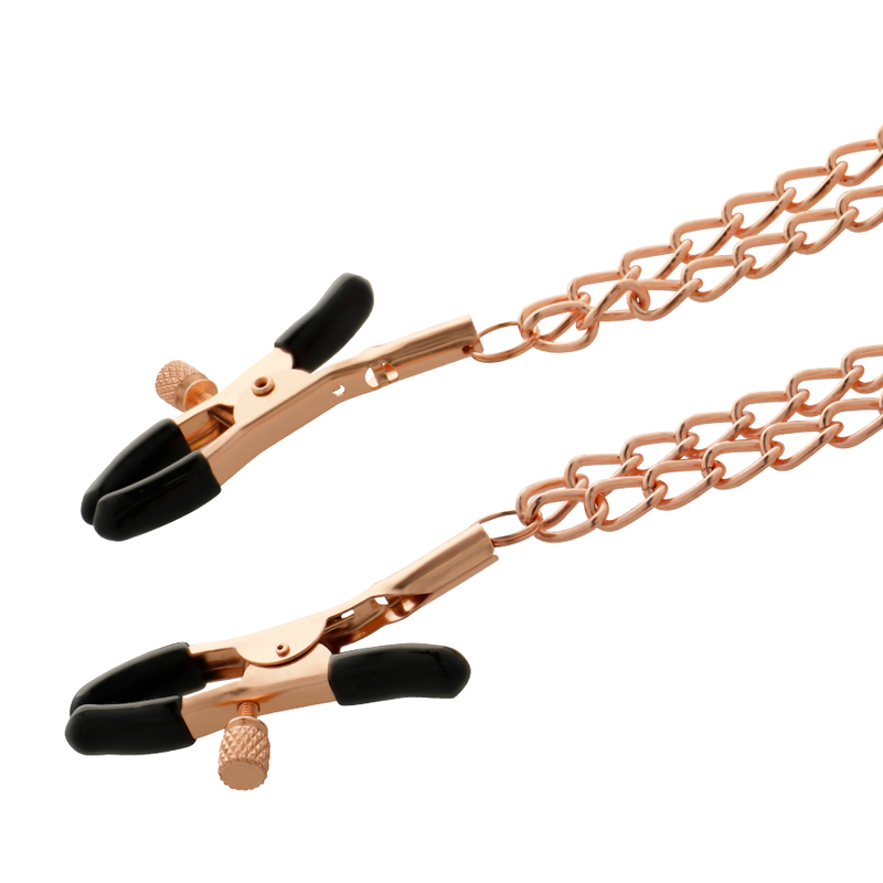 COQUETTE CHIC DESIRE - FANTASY METAL NIPPLE CLIPS WITH CHAIN - 5