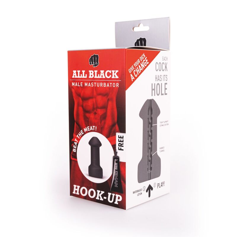 ALL BLACK - MASTURBATOR HOOK-UP - 2