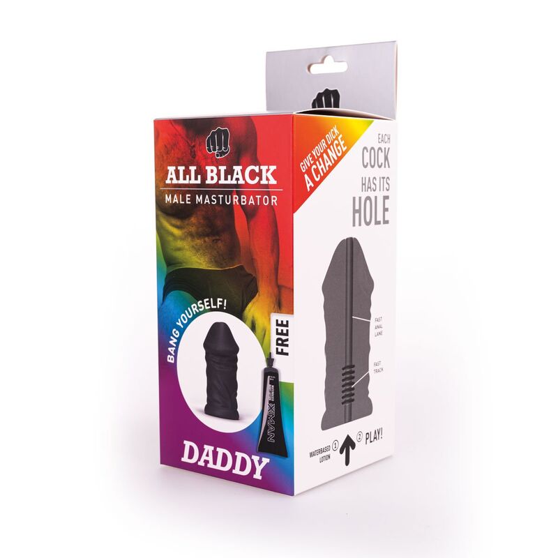 ALL BLACK - MASTURBATOR DADDY - 3