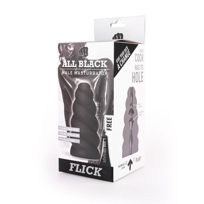 ALL BLACK - MASTURBATOR FLICK - 4
