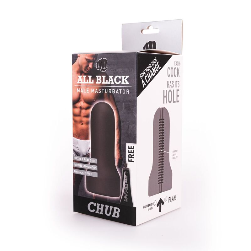 ALL BLACK - MASTURBATOR LOOP MODEL 2 - 4