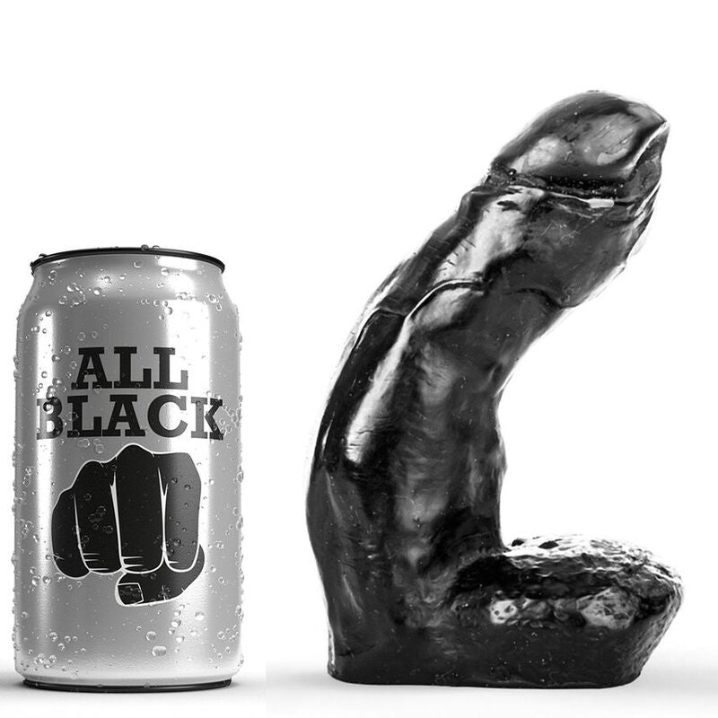 ALL BLACK - DILDO REALISTIC 15 CM - 1