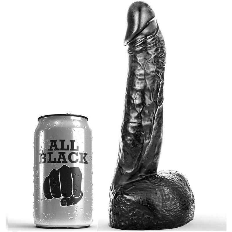 ALL BLACK - DILDO CON PUGNO 20 CM - Secretroomsexyshop
