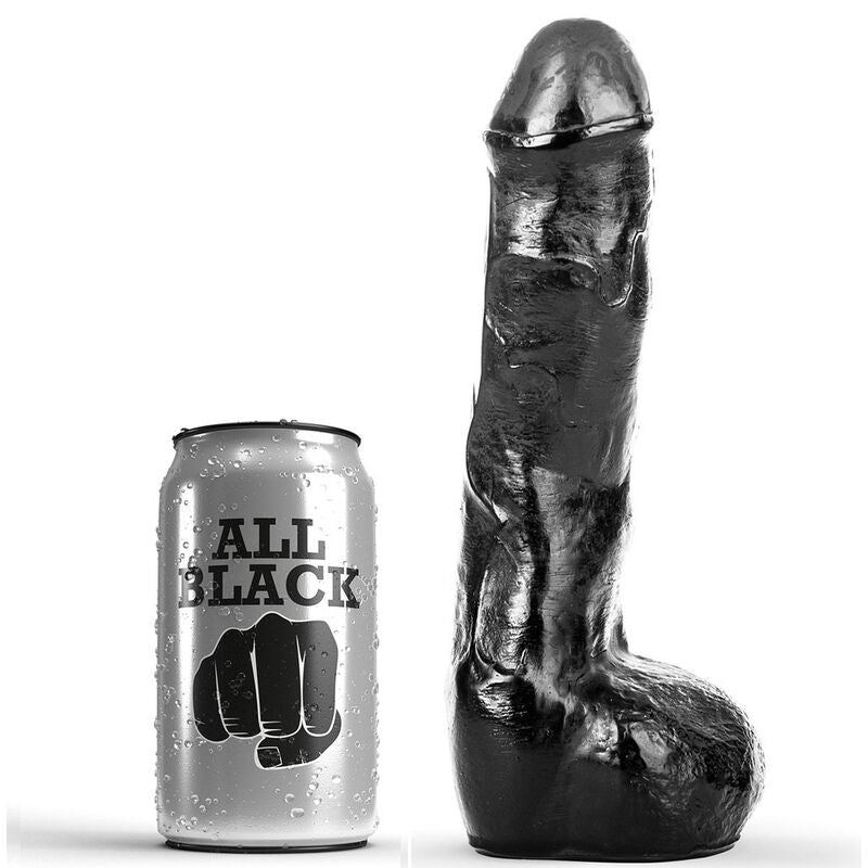 ALL BLACK - PENE REALISTIC ANAL 20 CM - 1
