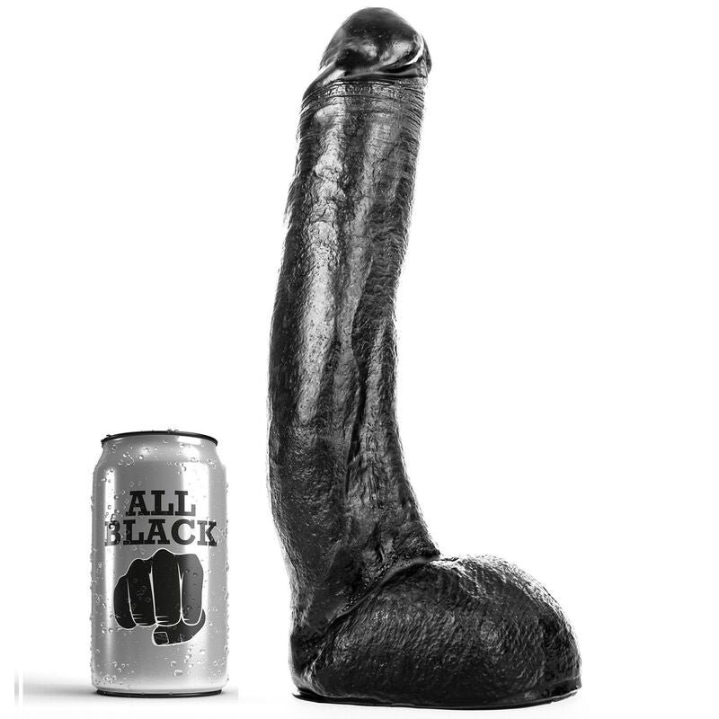 ALL BLACK - DONG 29 CM CURVADO - 3