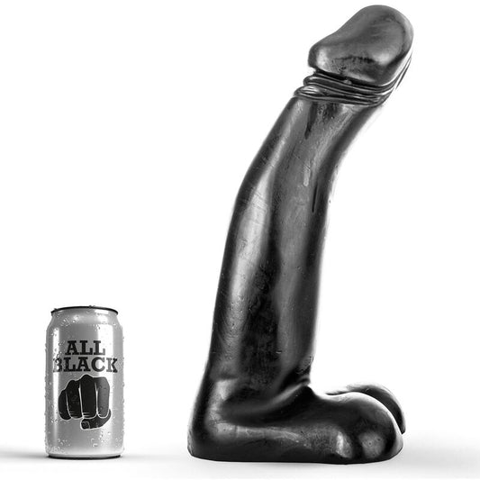 ALL BLACK - REALISTIC BLACK FISTING DILDO 29 CM - 1
