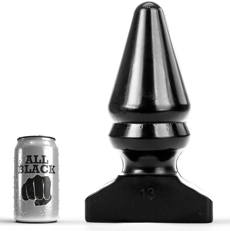 ALL BLACK - ANAL PLUG 28,5 CM - 2