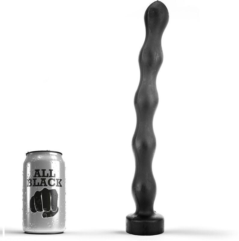 ALL BLACK - ANAL PLUG BALL 32 CM - 1