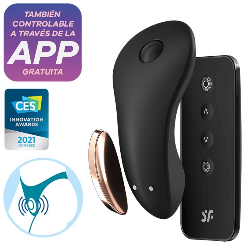 SATISFYER - LITTLE SECRET PANTY VIBRATOR - 4
