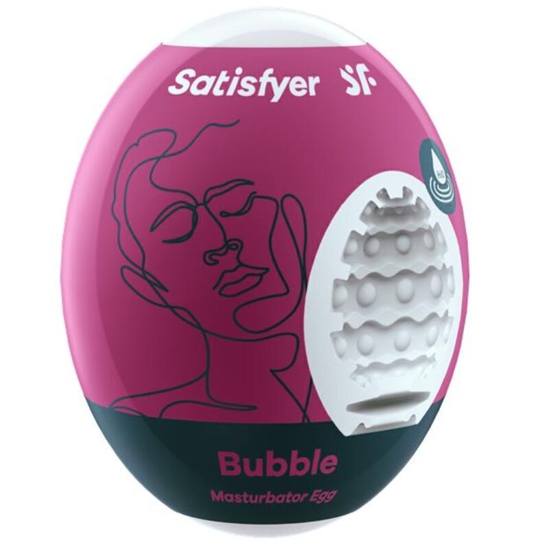 SATISFYER - BUBBLE MASTURBATOR EGG - 1