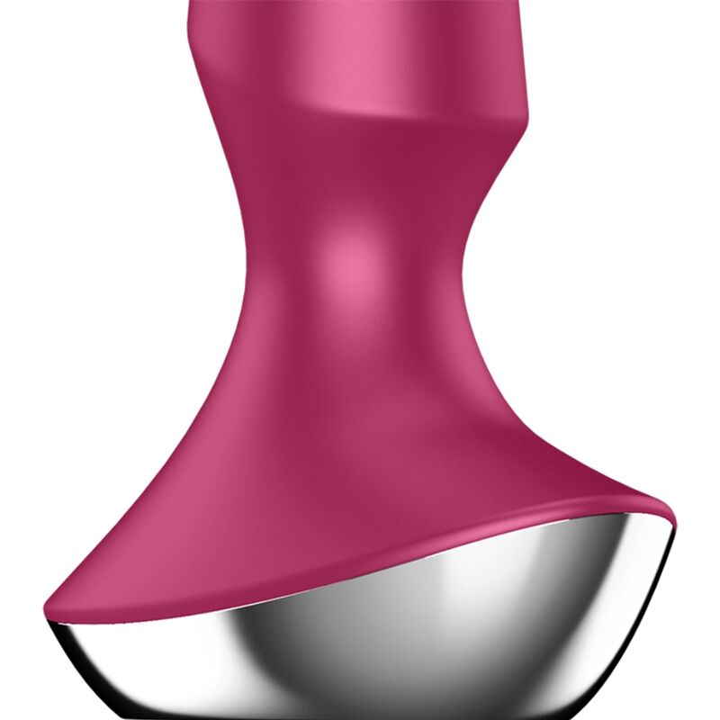 SATISFYER - PLUG ILICIOUS 2 PLUG VIBRATOR BERRY - 5