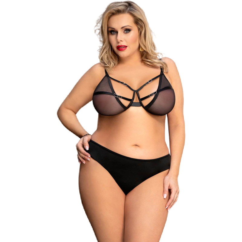 QUEEN LINGERIE - TWO PIECE SET S/M - 7