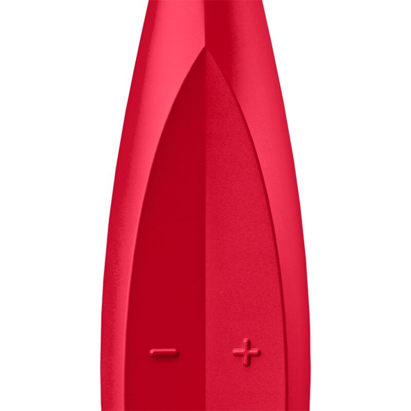SATISFYER - TWIRLING FUN TIP VIBRATOR RED - 2