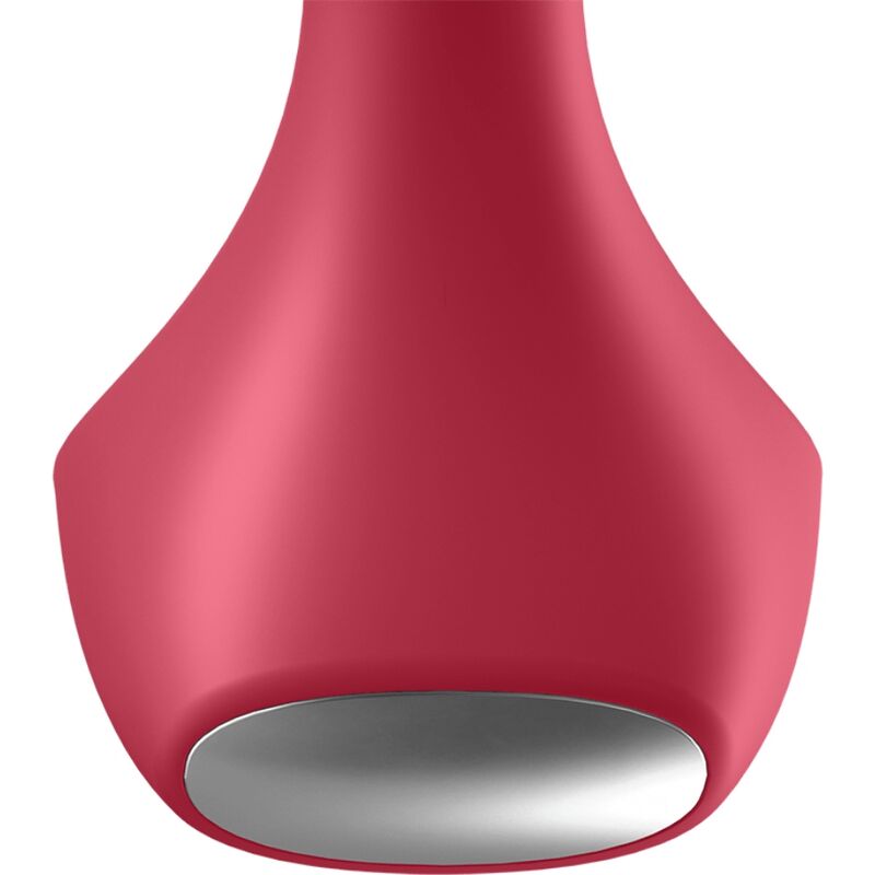 SATISFYER - BACKDOOR LOVER VIBRATING PLUG RED - 4