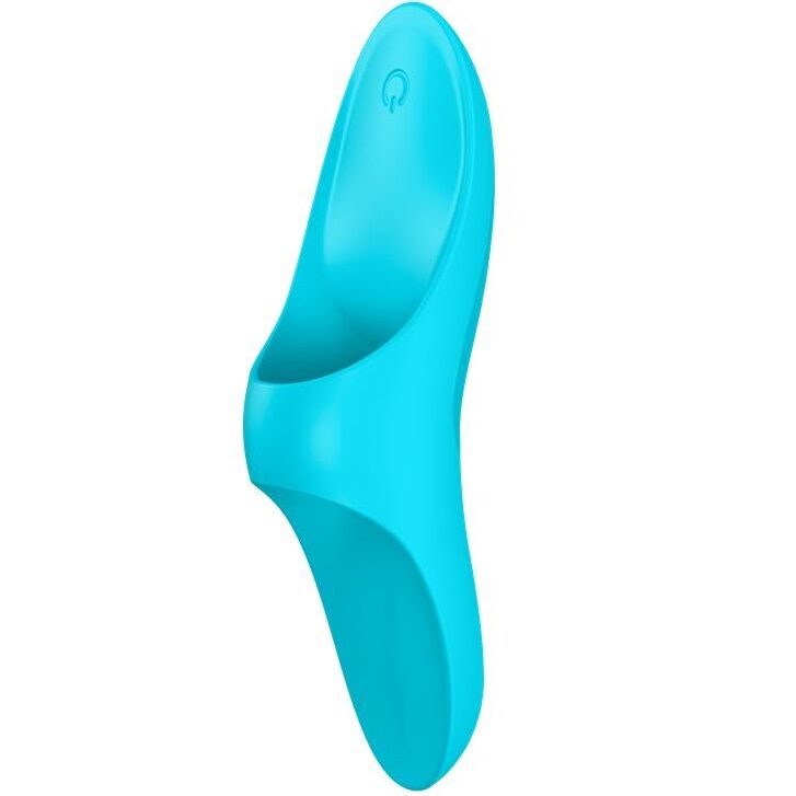 SATISFYER - TEASER FINGER VIBRATOR BLUE LIGHT - 5