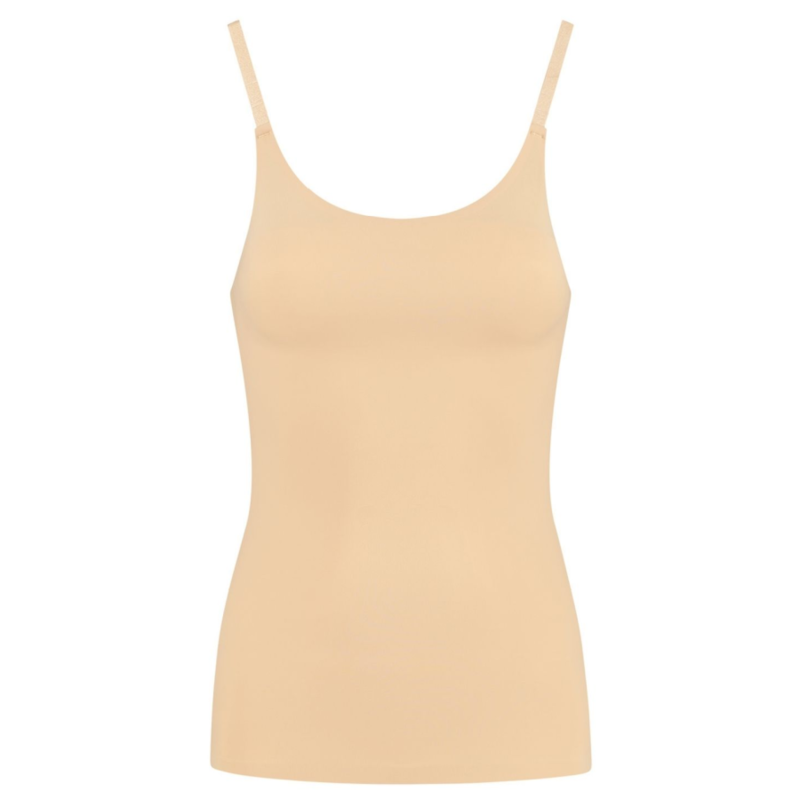 BYE-BRA - LIGHT CONTROL T-SHIRT INVISIBLE BLACK SIZE XXL - M / BEIGE - 30