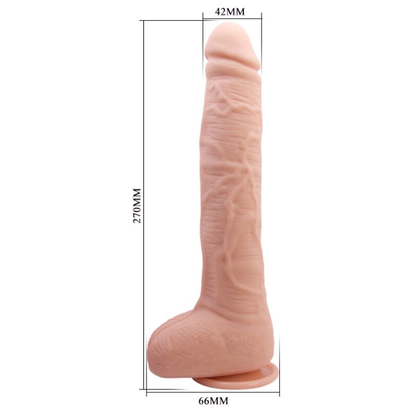 BAILE - FLEXIBLE REALISTIC DILDO - 6