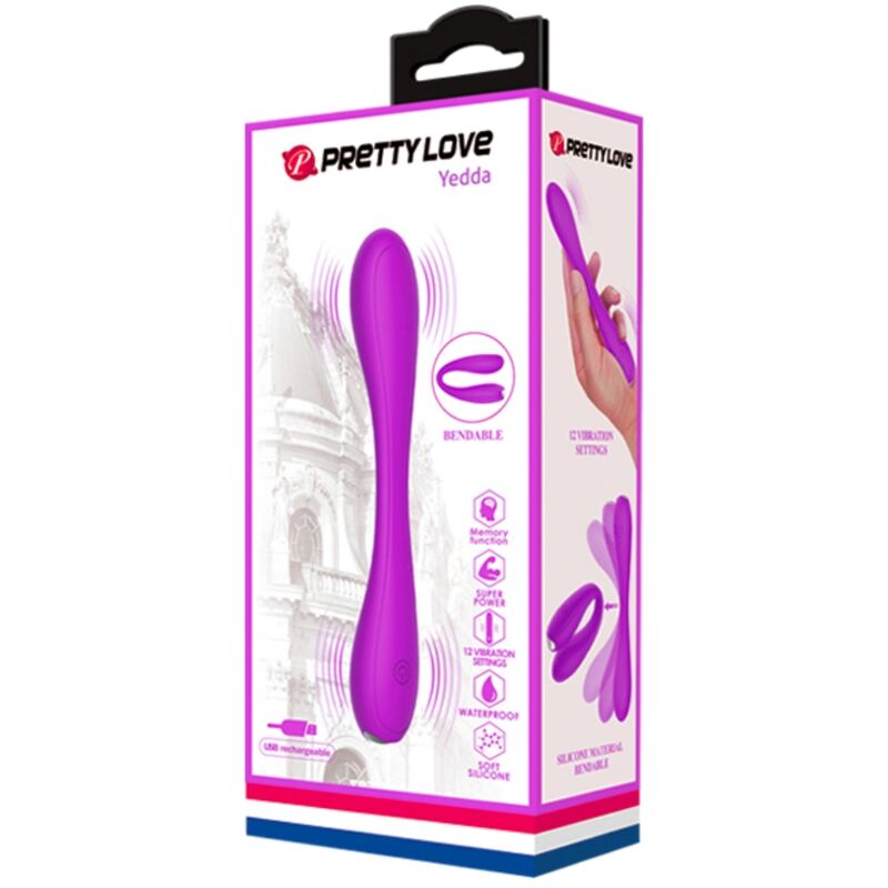 PRETTY LOVE - YEDDA FLEXIBLE VIBRATOR - 8