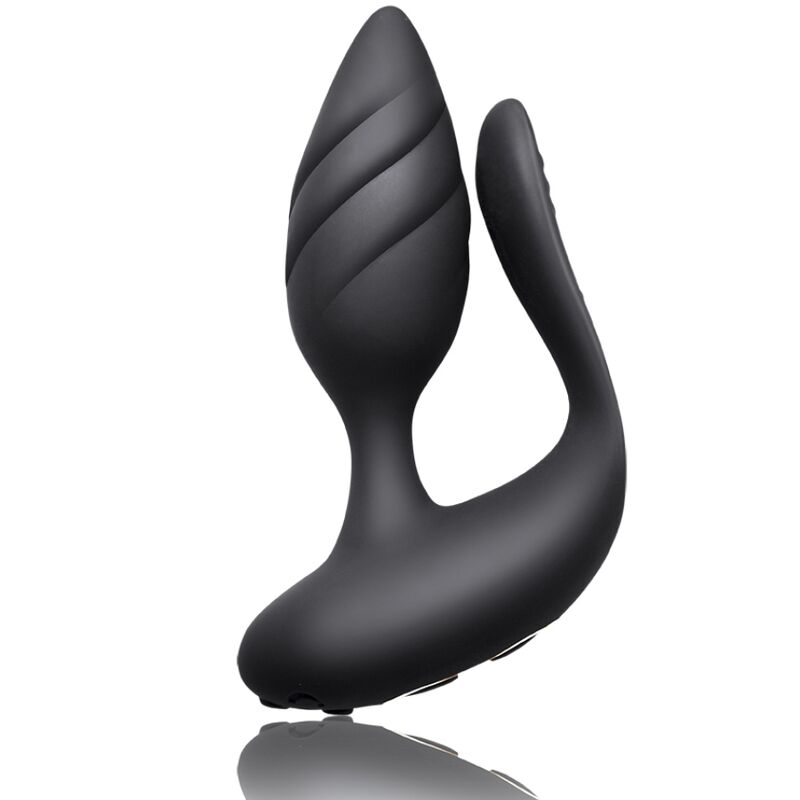 ROCKS-OFF - REMOTE CONTROL WITH COCKTAIL PLUG - BLACK