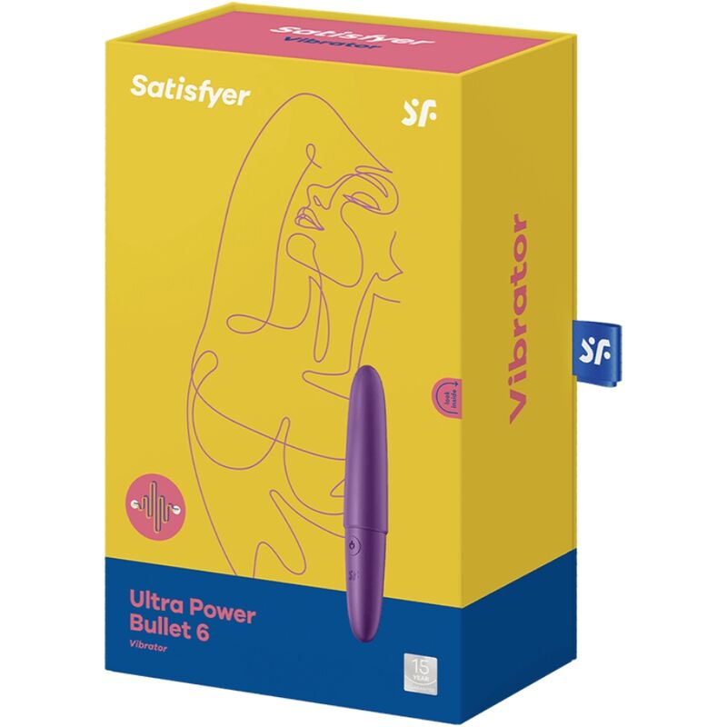 SATISFYER - ULTRA POWER BULLET 6 PURPLE - 1